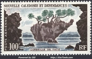 NOUVELLE CALEDONIE POSTE AERIENNE N° 71 NEUF * AVEC CHARNIERE - Picture 1 of 2