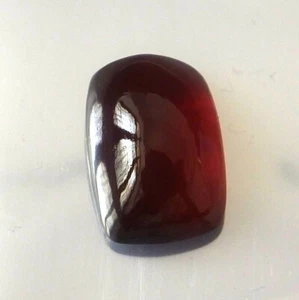 Hessonite Garnet Cabochon 28.70 Carat 20.5X14 MM Long Cushion Natural Gemstone - Picture 1 of 5