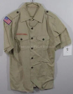 Camisa Uniforme Boy Scout Now Scouts BSA Talla Juvenil Grande SS ENVÍO GRATUITO 166 - Imagen 1 de 7