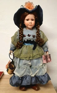 Künstlerpuppe Porzellanpuppe Doll 65 cm Limited Edition Sammler Rarität Vintage - Bild 1 von 12