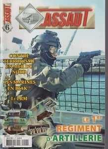 ASSAUT N°06 CONT TERRORISME MER DU NORD / MARINES IRAK / LRM / 1e REG ARTILLERIE - Imagen 1 de 2