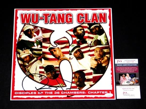 RZA SIGNIERT WU-TANG CLAN SCHÜLER DER 36 KAMMERN: KAPITEL 1 12X12 FOTO JSA! - Bild 1 von 1