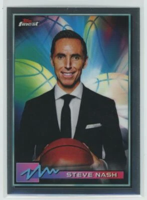 2021-22 Topps Finest Basketball Steve Nash #38 - Image 1 of 2