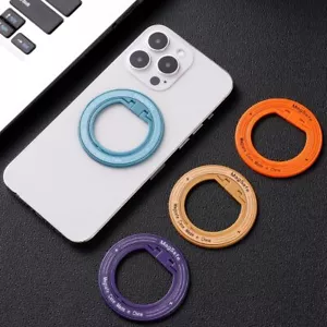 Wireless Charging Cellphone Finger Ring Holder for iPhone 12 13 14 15Pro Max - Picture 1 of 22