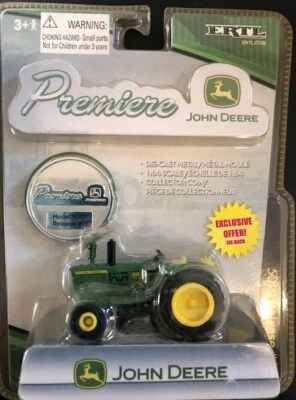 Tractor John Deere modelo 5010 escala 1/64 ERTL - Serie Premiere, lanzamiento #13 Foto 1 de 3