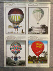 1980s Poczta/Royal Mail North Western Postal Board plakat -Balony na gorące powietrze