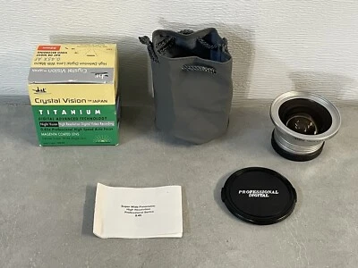 Titanium HD Crystal Vision Super Wide night Vision Lens 0.45x AF 52mm High Res - Image 1 of 4