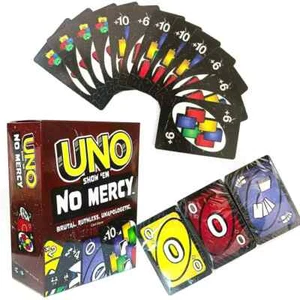 UNO Show Em No Mercy Card Game Ultimate Family & Party Game - Picture 1 of 8