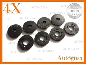 4X NEW VW SKODA ROUND CAR MAT CLIPS FLOOR HOLDERS FIXING CLAMPS RETAINERS GRIPS - Picture 1 of 5