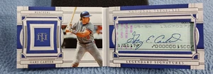 FOLLETO AUTOMÁTICO DE CORTE CARTER NACIONAL TREASURES LEGENDARIO SIGS GARY GARY 2023 02/99 EXPOSICIONES - Imagen 1 de 5
