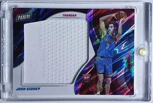 2021 Panini Josh Giddey Rookie #PATCH MOON LAVA /50 Prizm Jumbo Jersey - Rare - Picture 1 of 3