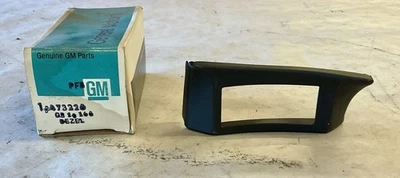 1978-1979 Chevrolet Corvette Windshield Wiper Switch Bezel Steel GM NOS SR22 - Image 1 of 2