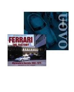 Ferrari 166/MM 212 Uovo The Factory Maranello'S Secrets 1950-1975 2 Book Set - Picture 1 of 3