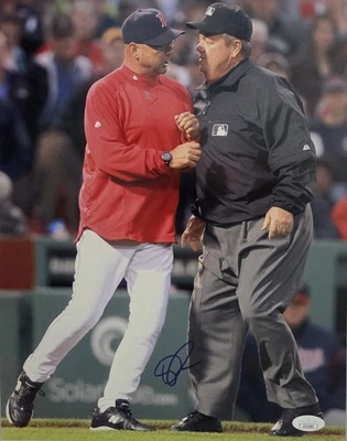 Terry Francona Boston Red Sox Reds 2004 World Series Autographed 11x14 JSA - Image 1 of 2