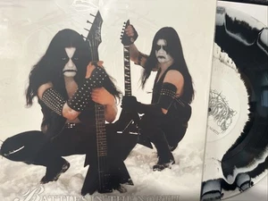 Immortal - Battles In The North LP 2025 Osmose [Black/White Merge] w/ Poster NEW - Picture 1 of 7