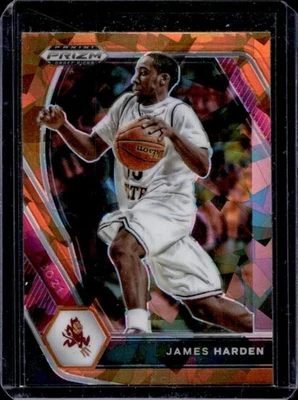 Prizm Draft Picks James Harden Orange Ice #53 2021-22 Foto 1 de 2