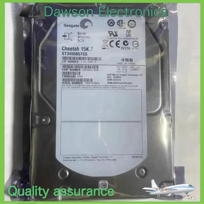 SEAGATE CHEETAH ST3450857SS 15K 450GB 3.5" 6G SP SAS HARD DRIVE - Image 1 of 2
