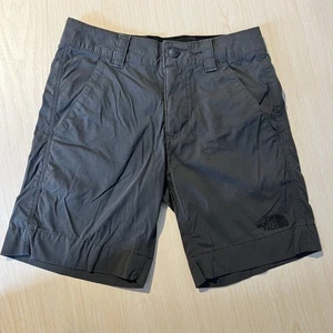 The North Face Boys Kids 7/8 S Gray Hiking Shorts Lightweight Adjustable Waist - Picture 1 of 12
