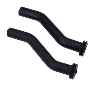 Direct Installation 3 Inch Black Vacuum Hoses for Easy Car Use Pack of 2 - Picture 1 of 12