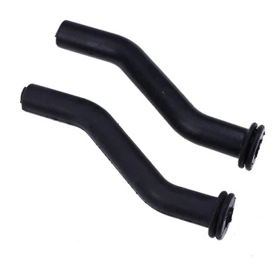 Direct Installation 3 Inch Black Vacuum Hoses for Easy Car Use Pack of 2 - Image 1 of 4