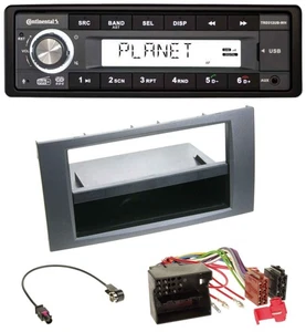 Continental USB 1DIN AUX DAB MP3 Autoradio für Ford Focus C-Max Galaxy S-Max 03- - Bild 1 von 10