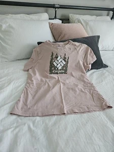 Columbia Short Sleeve Tee T-Shirt Adult Women's Size L Large - Picture 1 of 2