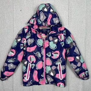 Top&Sky Kids Girl’s Sz Large 10-12 Fleece Lined Waterproof Jacket Coat w/ Zipper - Picture 1 of 8