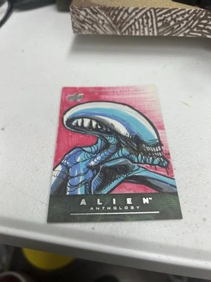 2016 Mauro Forda Aliens Anthology, & 2013 Bloodshot Valiant Rittenhouse Sketch - Image 1 of 4