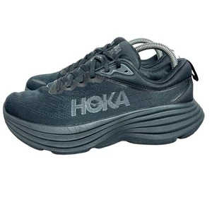 Zapatos para correr en carretera negros Hoka One Bondi 8 para mujer talla 9 B 1127952 BBLC - Imagen 1 de 10