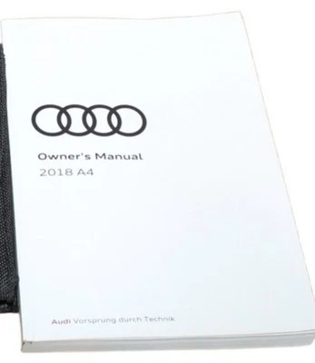 Manual del propietario Audi 2018 A4 Foto 1 de 2