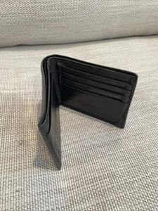 Briggs and Riley Men’s Black Leather Bifold Wallet - FAST SHIP ! - Picture 1 of 9