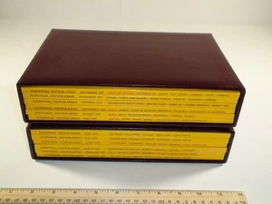 National Geographic Magazine - Lot of 12 - 1995 Slip Cover Case Holder Included - Picture 1 of 24