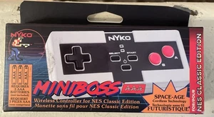 Nyko Miniboss AAA Wireless Controller NES Classic Edition Game Pad Nintendo NEW - Picture 1 of 2