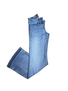Ariat Sophia #10020814 Medium Wash Low Rise Wide Leg Trouser Jean Size 28 SHORT - Picture 1 of 11