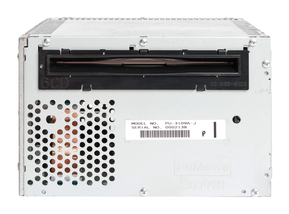 Lincoln MKZ 2010 AM FM MP3 radio sin rostro 6 discos CD satélite AH6T-19C158-AJ Foto 1 de 4