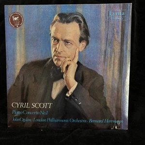 LYRITA SRCS.81- CYRIL SCOTT Piano Concerto #1 OGDON Herrmann - ST LP UK 1975 NM - Picture 1 of 4