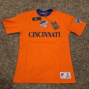 New MITCHELL & NESS CINCINNATI FC T-shirt MLS Soccer Football Club Ohio Size S - Picture 1 of 7