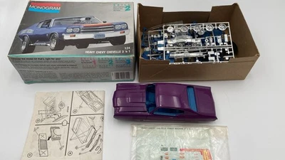 MNG2715 Monogram Heavy Chevrolet Chevelle 1/24 kit di montaggio gia iniziato - Immagine 1 di 4