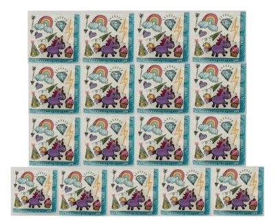 340 PIEZAS Servilletas UNICORNIO Niña Fiesta de Cumpleaños Desechables Almuerzo Bebida NUEVO Foto 1 de 3