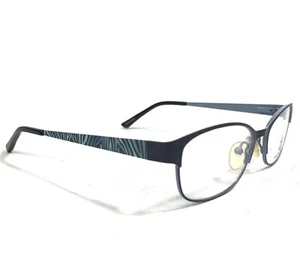 Montatura occhiali da vista bambini Indi KG 5001 NAVY blu a righe occhio di gatto bordo completo 49-16-130 - Foto 1 di 9