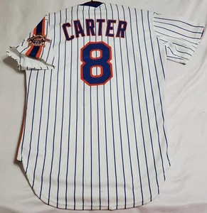 AUTHENTIC RAWLINGS GARY CARTER, 44 LARGE, NEW YORK METS VINTAGE 1986 Jersey - Picture 1 of 5