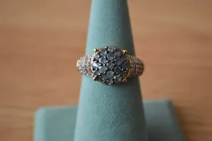 Anello ad alessandrite 1,60 carati Narsipatnam cambio colore 14K YG over argento fine taglia 8 - Foto 1 di 13