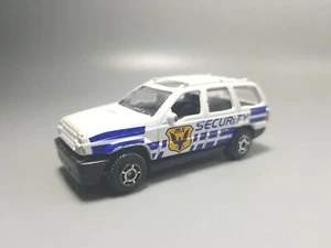 Jeep Grand Cherokee SUV White & Blue Security Truck MX Mexico MotorMax Diecast - Picture 1 of 11