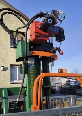 Hydraulische Seilwinde HAW1700 elektrisches Ventil-Funkfernsteuerung-Anbau an Ho - Bild 1 von 4