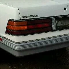 Pontiac 6000 (exc. ste), 1987, 1988, Left Driver Tail Light - Image 1 of 4