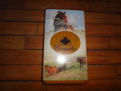 canada  thematic collection scott #146 horse stamp & coin set cat. value $100.00 - Image 1 of 4