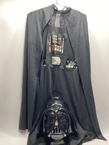 Darth Vader Rubies Deluxe Child Costume Size 10-12 W/ Mask Included No Belt - Picture 1 of 15