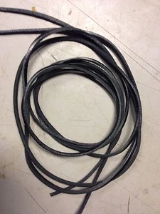 Leather Laces Black For Waistcoats , Tassles , Crafts And Other Leisure - Picture 1 of 3