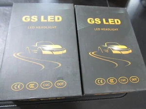 GS-LED-12V LED Upgrade Headlight Bulbs 9005/H10   (SET of 2)    *BRAND NEW* - Picture 1 of 7