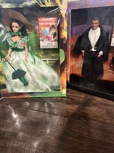 Scarlet Ohara Barbie and Clark Gable Kent da collezione raro vintage - Foto 1 di 9